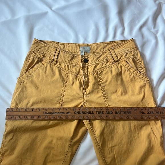 Royal Robbins Women’s 12 hiking pants multiple pocket marigold - Picture 12 of 14